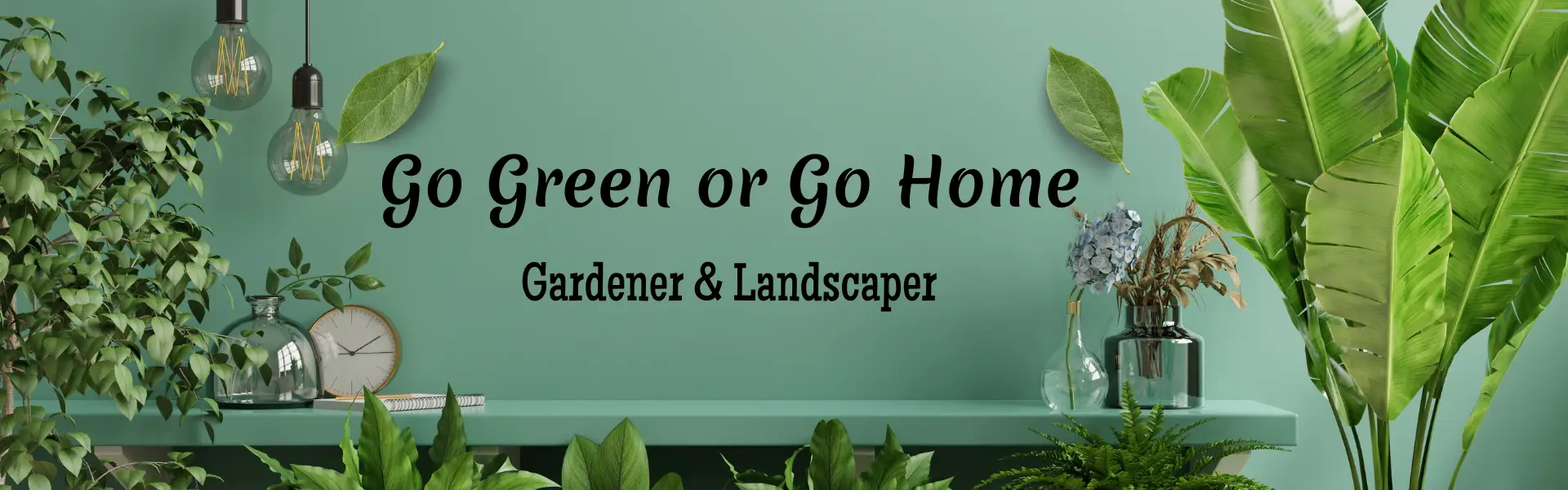 Go Green or Go Home- PlantySpot